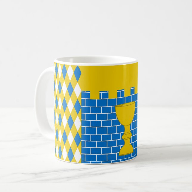 Zitadelle des Südpässevolkes Abzeichen Kaffee Kaffeetasse (Vorderseite Links)