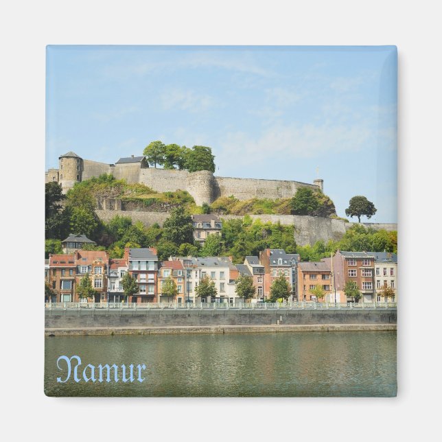 Zitadelle in Namur, Belgien Magnet (Vorne)