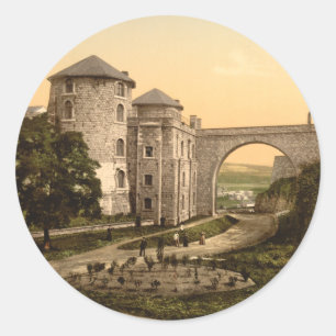 Zitadelle von Namur, Belgien Runder Aufkleber