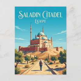 Zitadelle von Saladin Ägypten Postkarte