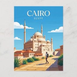 Zitadelle von Saladin Ägypten Postkarte