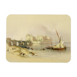 Zitadelle von Sidon am 28. April 1839 überziehen Magnet