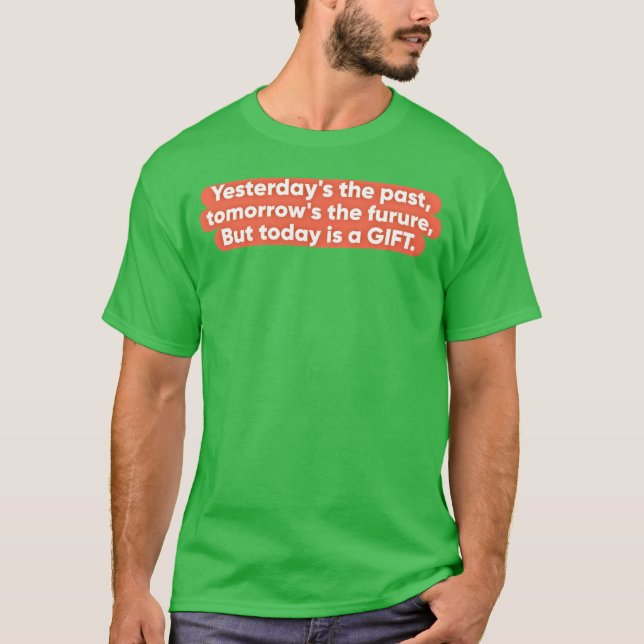 Zitat 1 Junge T-Shirt (Vorderseite)