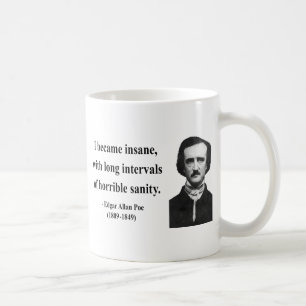 Zitat 2b Edgar Allen Poe Kaffeetasse