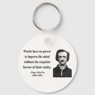 Zitat 4b Edgar Allen Poe Schlüsselanhänger