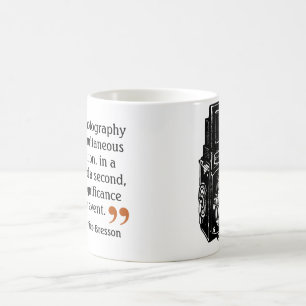 Zitat 5 Doppel-Objektive-Kamera des berühmten Foto Kaffeetasse