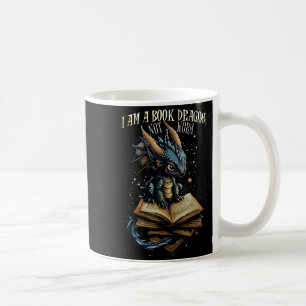 Zitat buchen Ich bin ein Buchdrache kein Worm Read Kaffeetasse