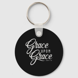 Zitat der Christlichen Glaubensbibel "Grace upon G Schlüsselanhänger