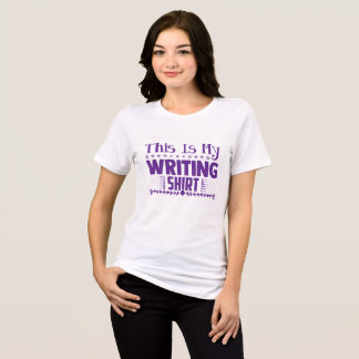 Zitat der Drehbuchautorin "Das ist mein Shirt" Tri-Blend Shirt