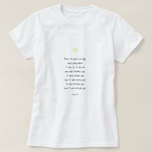 Zitat der inspirierenden Bibelbibel T-Shirt