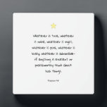 Zitat der inspirierenden Motivierend Bibel Fotoplatte<br><div class="desc">Inspiration und motivierend Bibelverse Zitat aus dem Buch der Philippinen 4:8.</div>