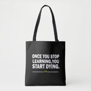 Zitat der motivierend Lehrerin Tasche