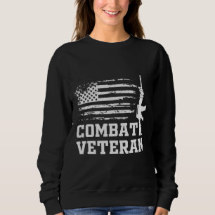 Zitat der Veteranen-Armee Sweatshirt