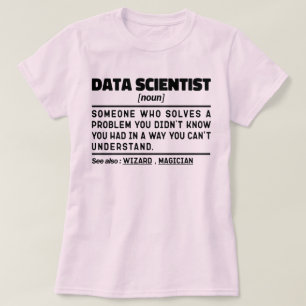Zitat des Statistikwissenschaftlers Noun Funny Zit T-Shirt