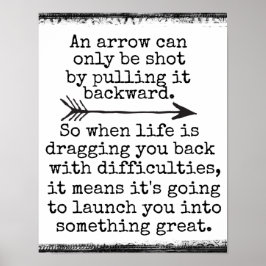 Zitat: Ein Pfeil kann nur Poster