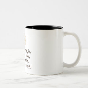 Zitat Elizabeth I auf Esprit Zweifarbige Tasse