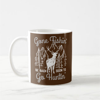 Zitat Fischer Deer Hunter zur Jagd Kaffeetasse