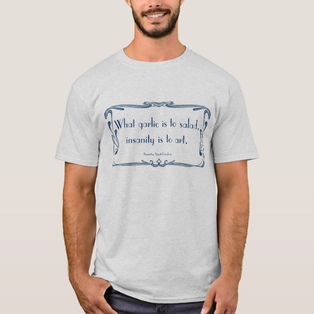 Zitat für Künstler T-Shirt (Vorderseite)