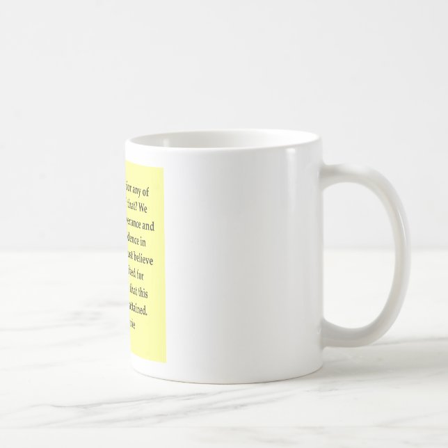 Zitat gnädiger Frau Curie Kaffeetasse (Rechts)