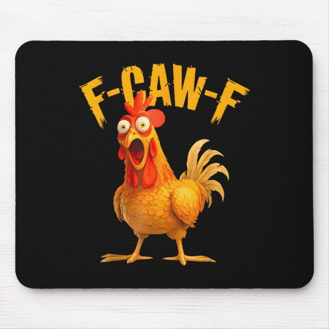Zitat Hahn Meme  Mousepad (Vorne)