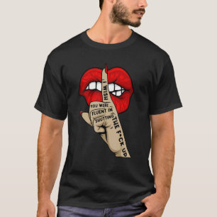 Zitat, ich wünschte, Sie waren leidenschaftlich be T-Shirt
