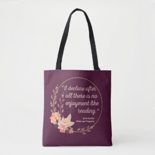 Zitat III - Stolz und Vorurteile - Niedlicher Stil Tasche