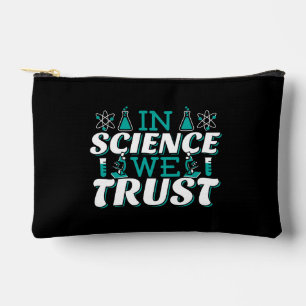 Zitat 'In Science We Trust' - Lehrer Zubehörtasche