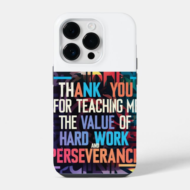 Zitat IPhone Pro 14 Hülle  (Rückseite)
