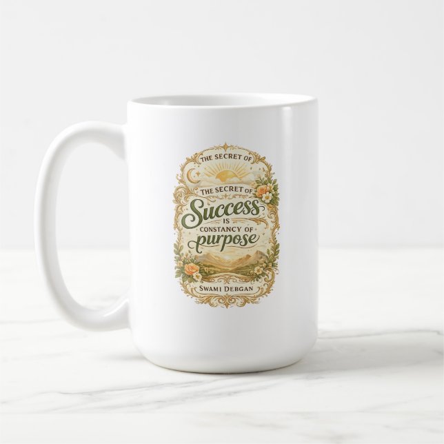 Zitat Kunstwerk Kaffeetasse (Links)