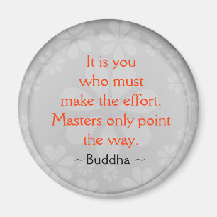 Zitat-Magnet des inspirierenden Buddha Magnet