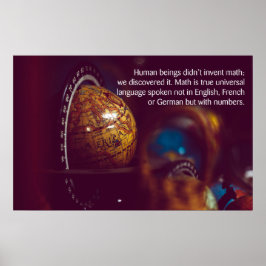 Zitat - Math Poster