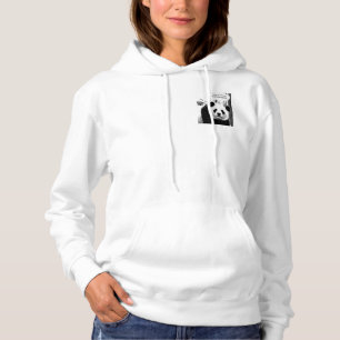 Zitat Panda Bear Womens Hoodie