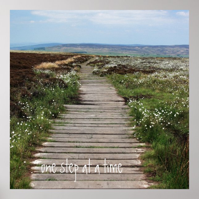 Zitat-Poster mit Inspiration Poster (Vorne)