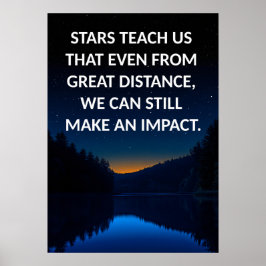 Zitat-Poster mit Inspiration Poster