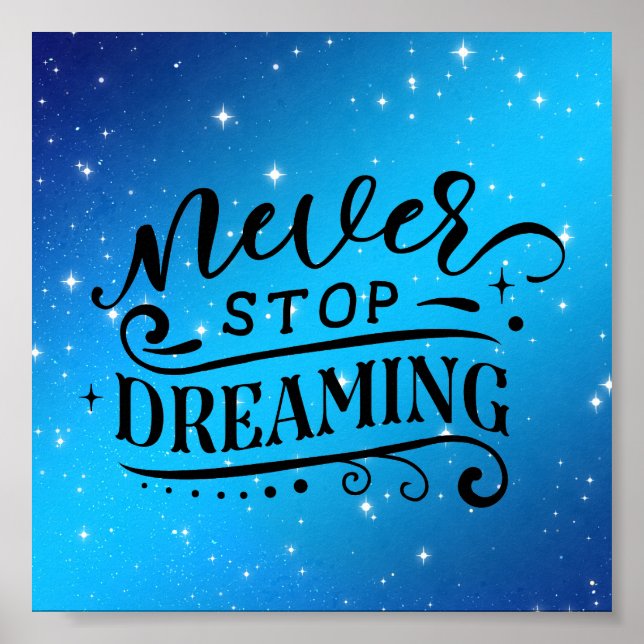 Zitat-Poster mit Inspiration Poster (Vorne)