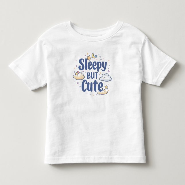 Zitat "Schlampe aber Niedlich" für Kinder Kleinkind T-shirt (Vorderseite)