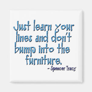 Zitat: Spencer Tracy-Magnet Magnet