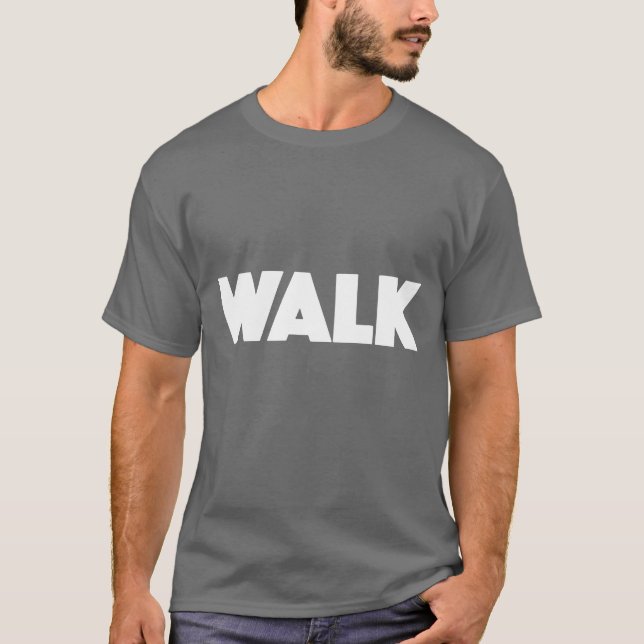 Zitat Stil Junge gehen T-Shirt (Vorderseite)