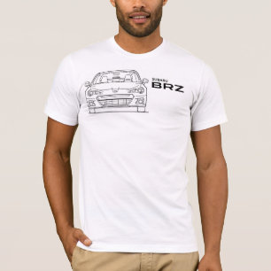 Zitat Subarus BRZ seitlich T-Shirt
