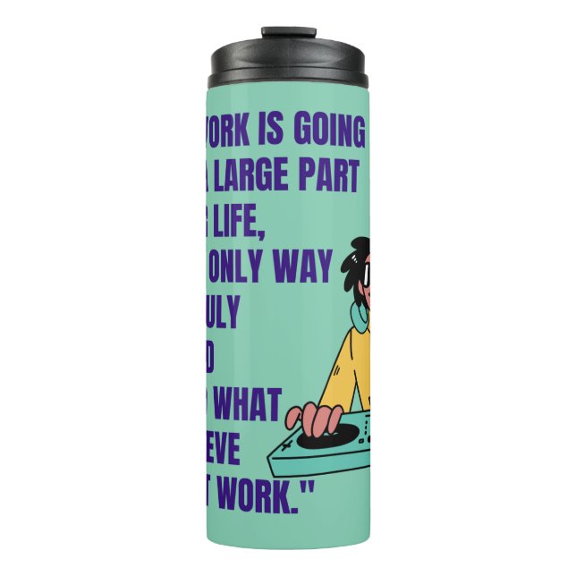 Zitat Thermosbecher (Vorderseite)