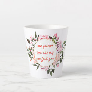 Zitat über Freundschaft mit meinem Freund Kranz Milchtasse