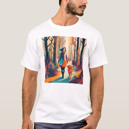 Zitat über unsere Hundefreunde - T-Shirt