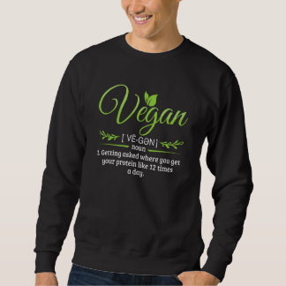 Zitat Veganen Fächer Aktivismus Vegetarische Leben Sweatshirt