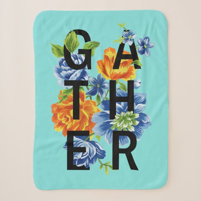 Zitat von Blumensammlern 2 Sherpadecke (Vorderseite)