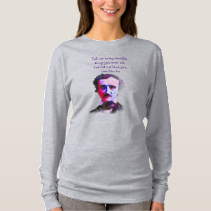 Zitat von Edgar Allan Poe Author Writer Poet Liebe T-Shirt