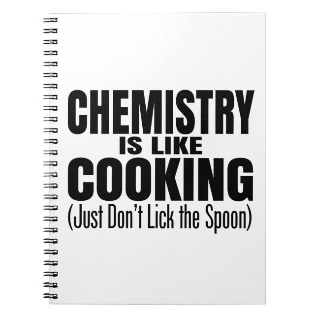 Zitat von Funny Chemistry Teacher Notizblock (Vorderseite)