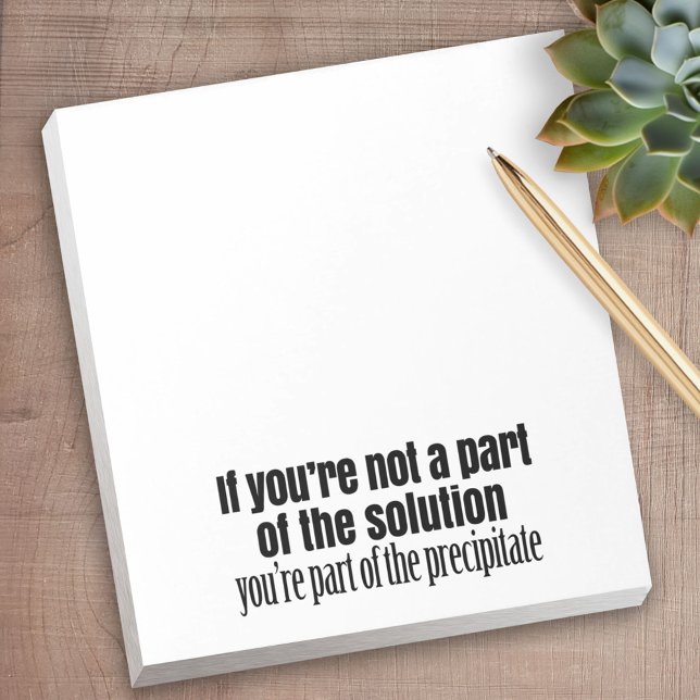 Zitat von Funny Chemistry Teacher Notizblock (Von Creator hochgeladen)