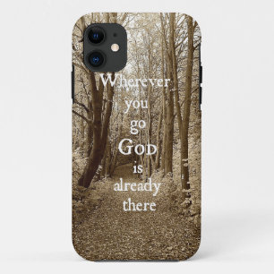 Zitat von Gott, Inspirationsquelle; Case-Mate iPhone Hülle