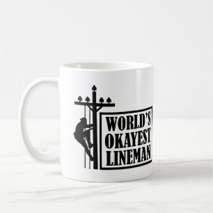 Zitat von Lineman, Lineman Kaffeetasse
