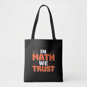 Zitat von Mathematikern - Vertrauen in Mathematik Tasche